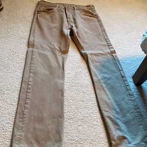 Levi’s denim brown pants 32x32